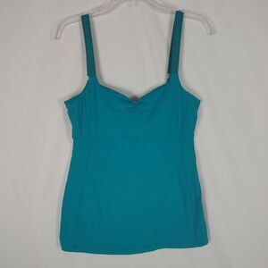 Lululemon Athletica Multi Way Tank Top Ruched Teal